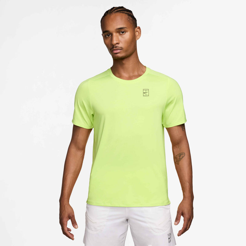 Men's Court Advantage Dri-FIT T-Shirt in Lt Lemon Twist