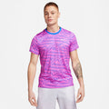 Men's Court Dri-Fit Advantage Top in Playful Pink/Lt Photo Blue/White