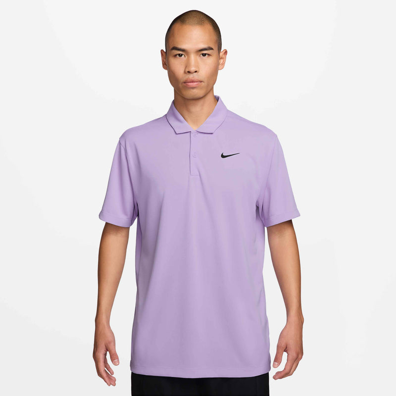Men's Court Dri-FIT Tennis Polo in Violet Mist/Black