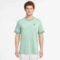 Men's Court Heritage Short-Sleeve Tennis Top in Barely Green