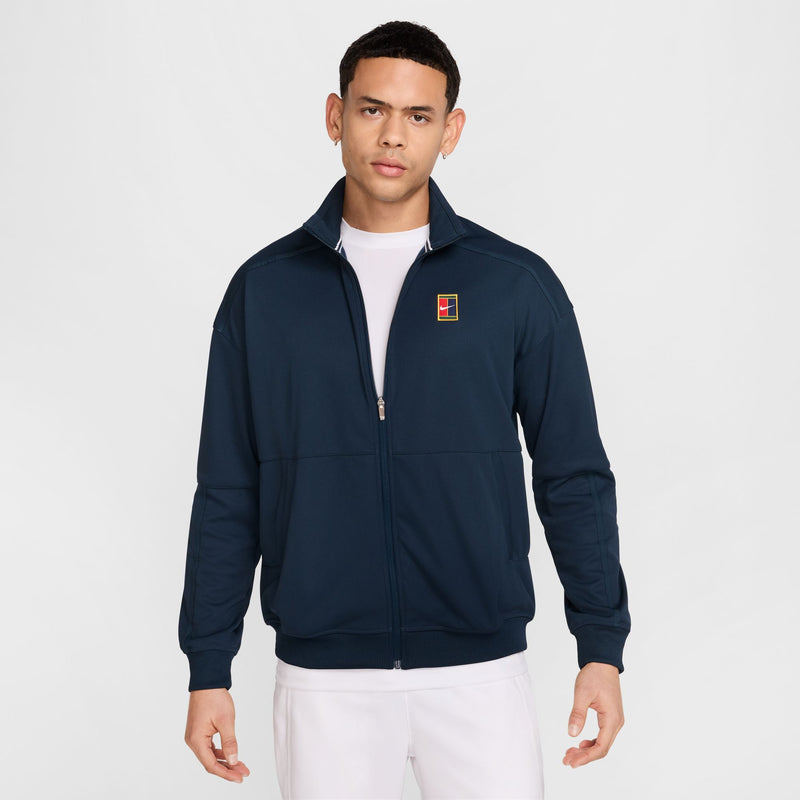Men's Court Heritage Tennis Jacket in Armory Navy/Armory Navy