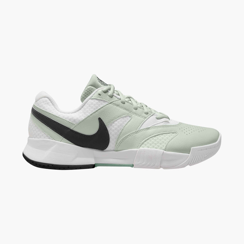 Men's Court Lite 4 Tennis Shoes in White/Black-Light Silver-Steam
