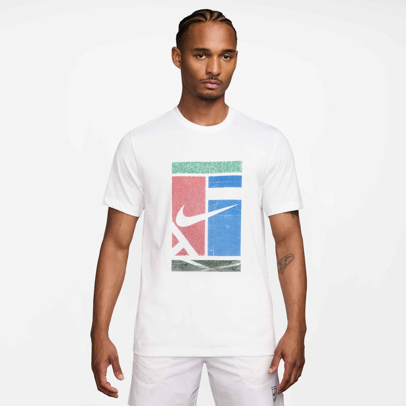 Men's Court Playera Dri-FIT para hombre in White