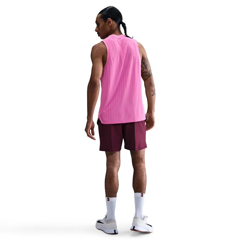 Men's Court Slam Dri-FIT ADV Tennis Tank Top in Playful Pink