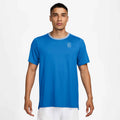 Men's Court Tennis T-Shirt in Lt Photo Blue/Hydrogen Blue/White