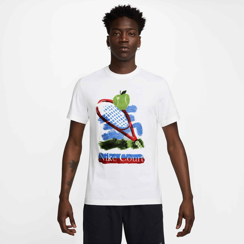 Men's Court US Open Tee in White