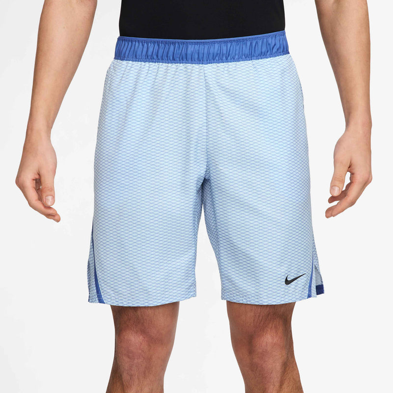 Men's Court Victory Dri-FIT 7" Tennis Shorts in Celestine Blue/Black