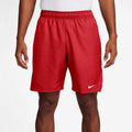 Men's Court Victory Dri-FIT 7" Tennis Shorts in University Red/White