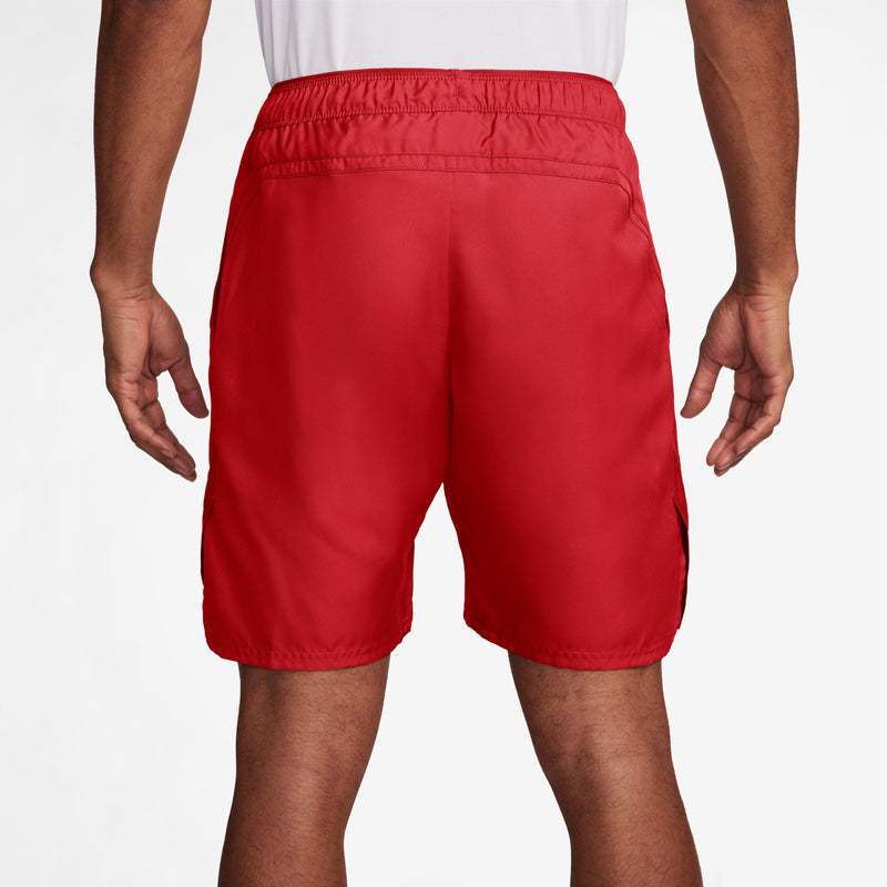 Men's Court Victory Dri-FIT 7" Tennis Shorts in University Red/White