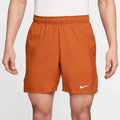 Men's Court Victory Dri-FIT Tennis Shorts in Campfire Orange/White