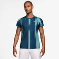 Men's Court Victory Dri-FIT Tennis Top in Blue Force/White