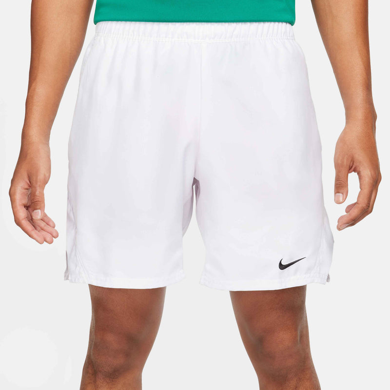 Men'S Court Victory Men'S Dri-Fit 7'' Tennis Shorts In White/Black