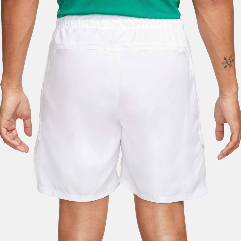Men'S Court Victory Men'S Dri-Fit 7'' Tennis Shorts In White/Black