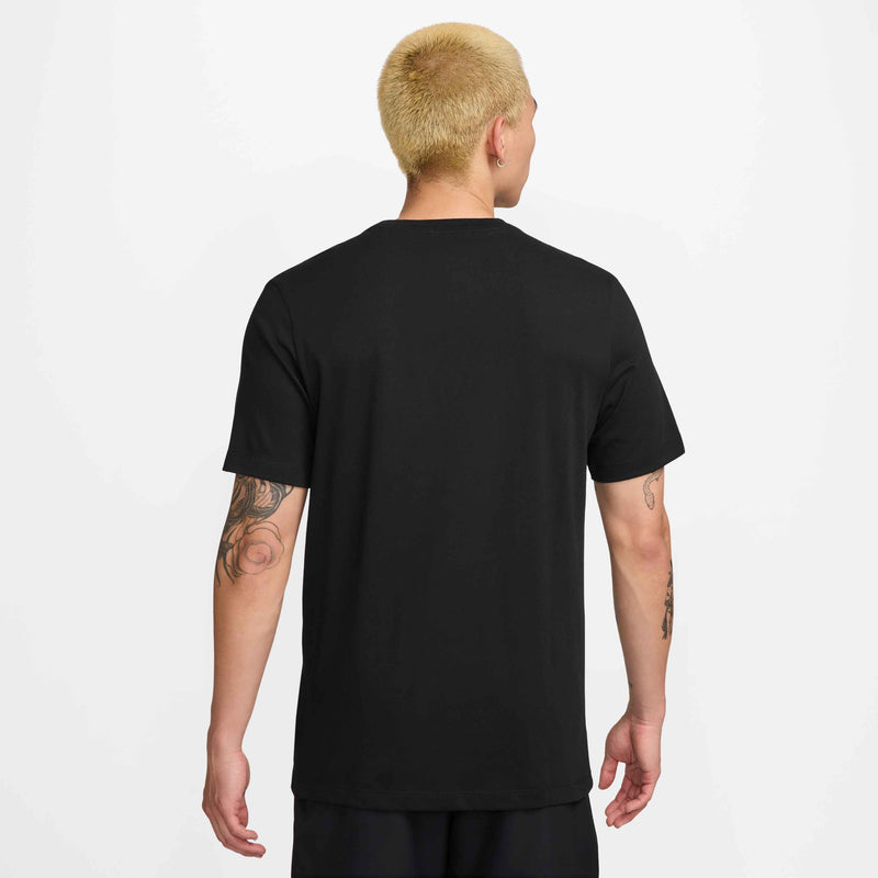 Men's Dri-Fit Court Tee in Black
