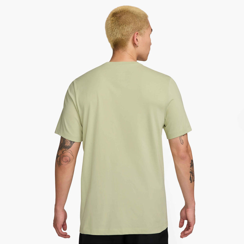 Men's Dri-Fit Court Tee in Olive Aura
