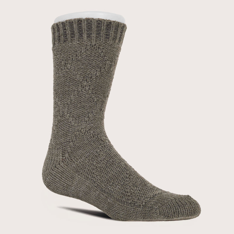 Men's Mix Pattern Sock - Olive