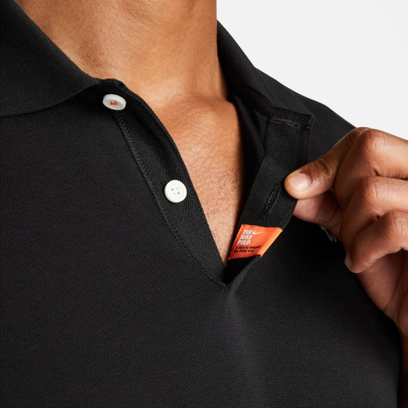 Men's Polo Rafa Slim-Fit Polo in Black/White