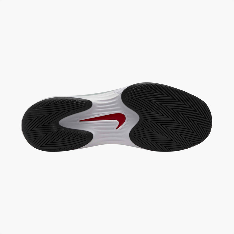 Men's Vapor 12Hard Court Tennis Shoes in White/Lt Crimson-Pure Platinum
