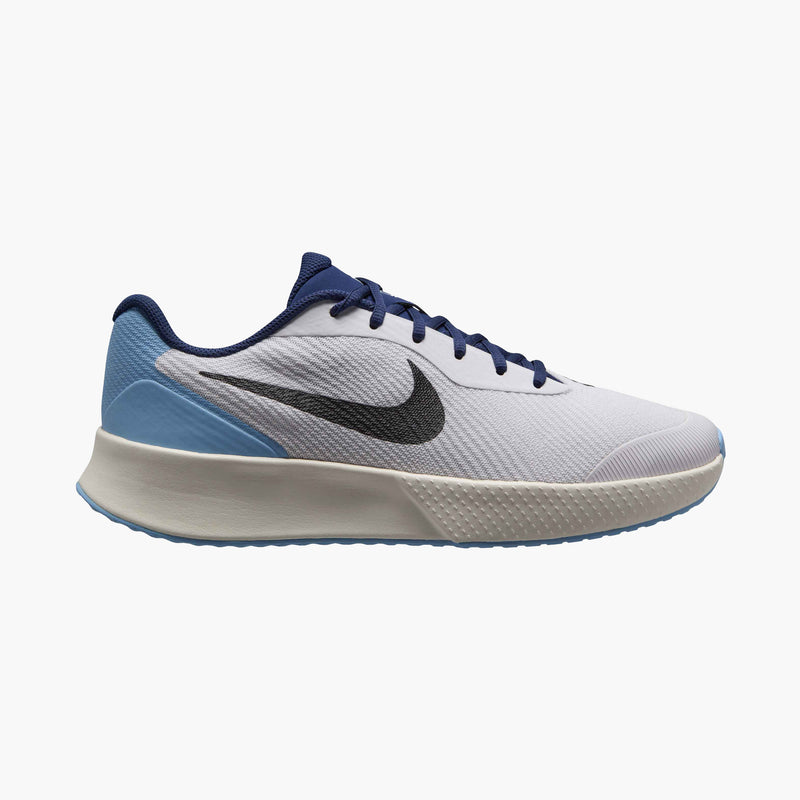 Men's Vapor Lite 3 Hard Court Tennis Shoes in White/Black-Midnight Navy