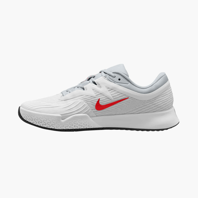 Men's Vapor Pro 3 Hard Court Tennis Shoes in White/Lt Crimson-Pure Platinum