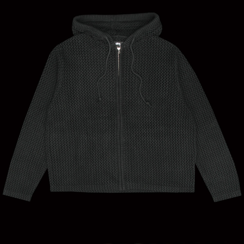 Mesh Zip Hood