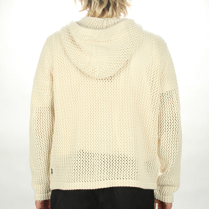 Mesh Zip Hood
