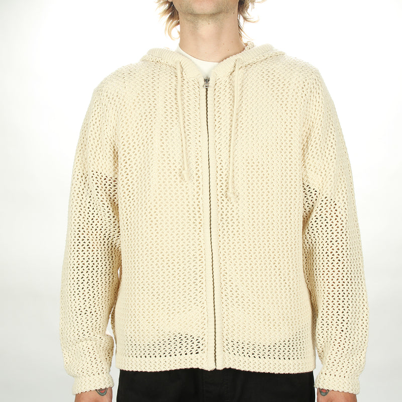 Mesh Zip Hood
