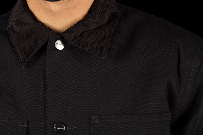 Carhartt WIP Michigan Coat Black rinsed