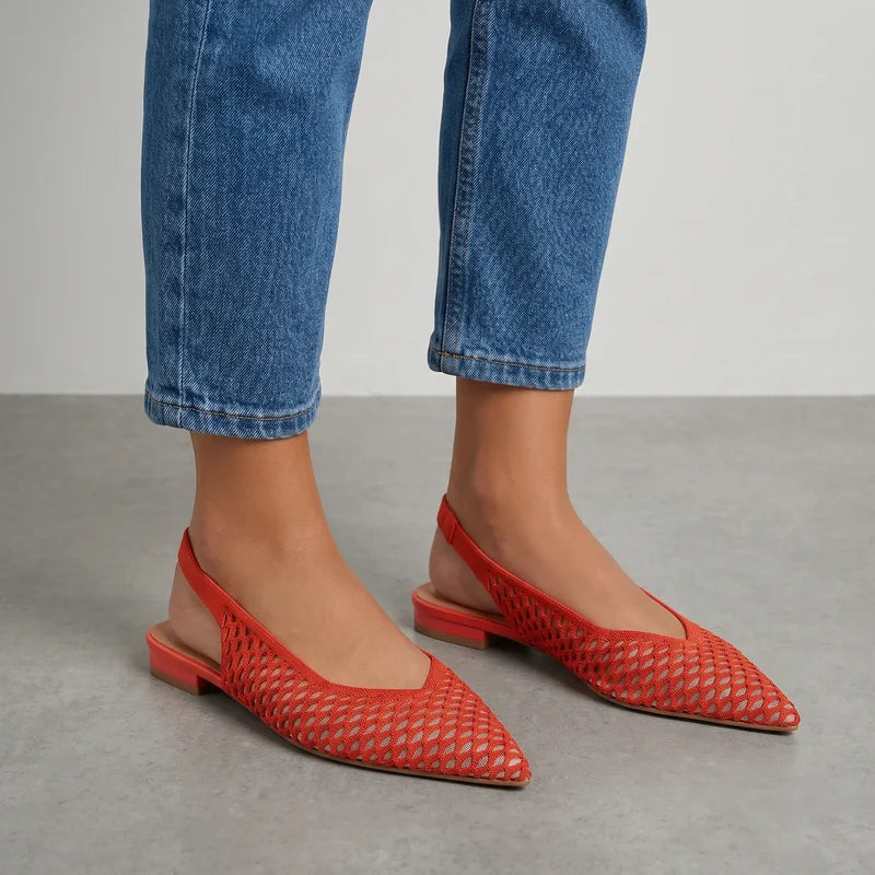 Miss Elastic Argyle - Red