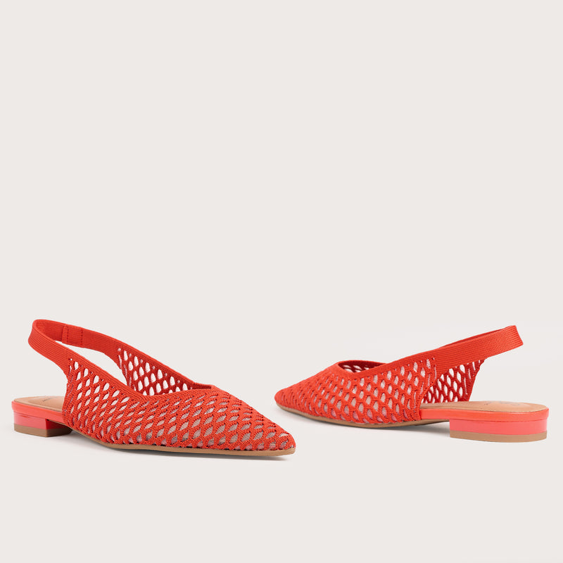 Miss Elastic Argyle - Red