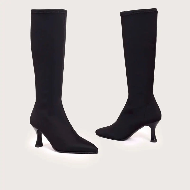 Martha - Black Suede