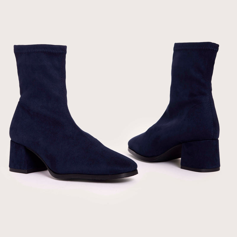 Marolla - Navy Suede - DNA Footwear