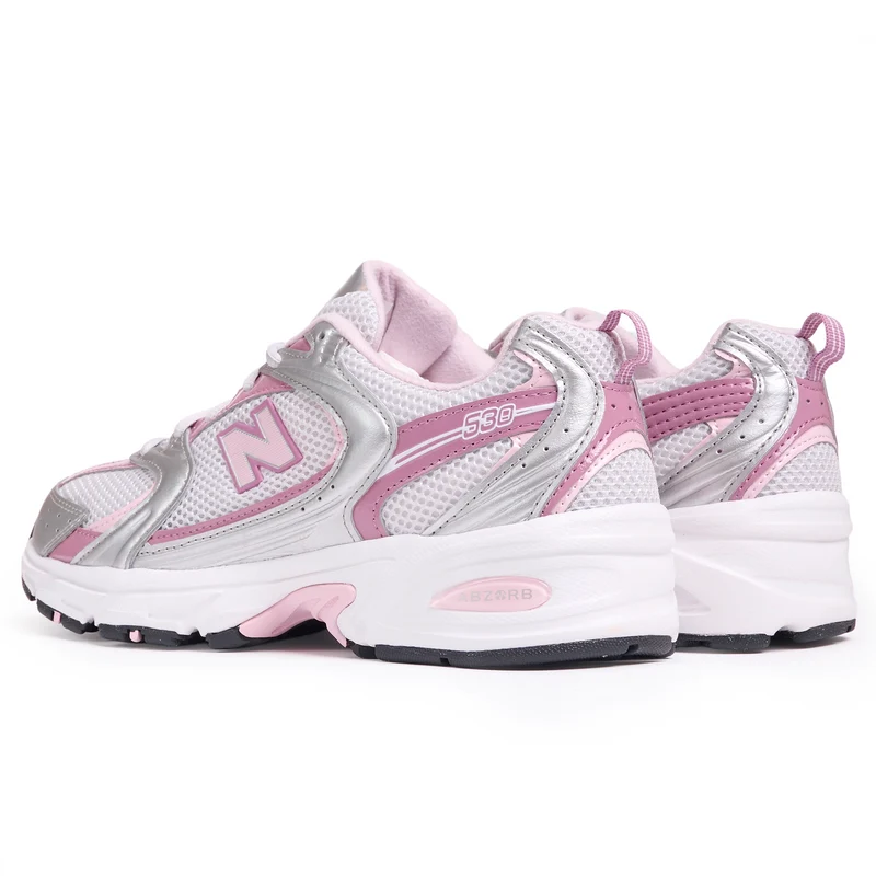 New Balance 574 - Silver/Pink