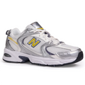 New Balance 574 - Silver/Yellow