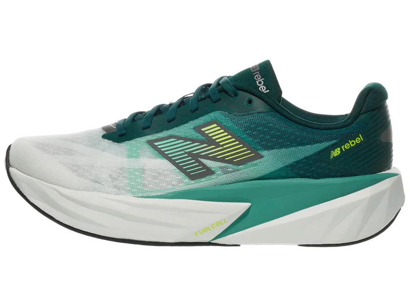New Balance Men's FuelCell Rebel v5 Running Shoes in Medusa Green