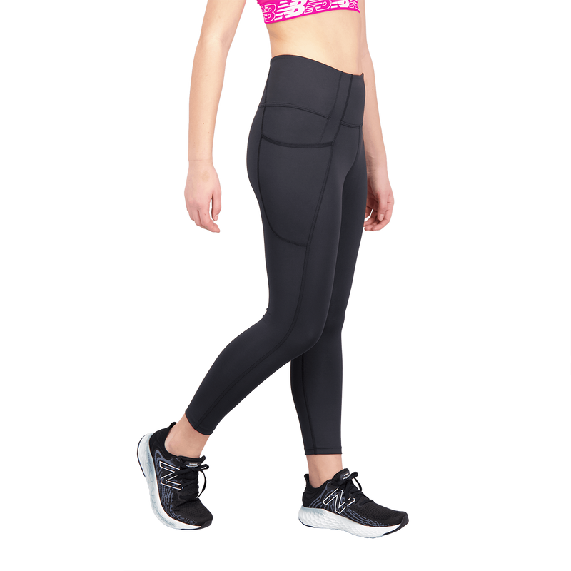 New Balance Shape Shield High Rise Pocket Crop Tight