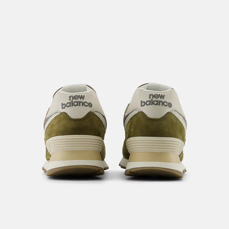 New Balance Unisex 574 Sport Lifestyle Shoes in Calcium