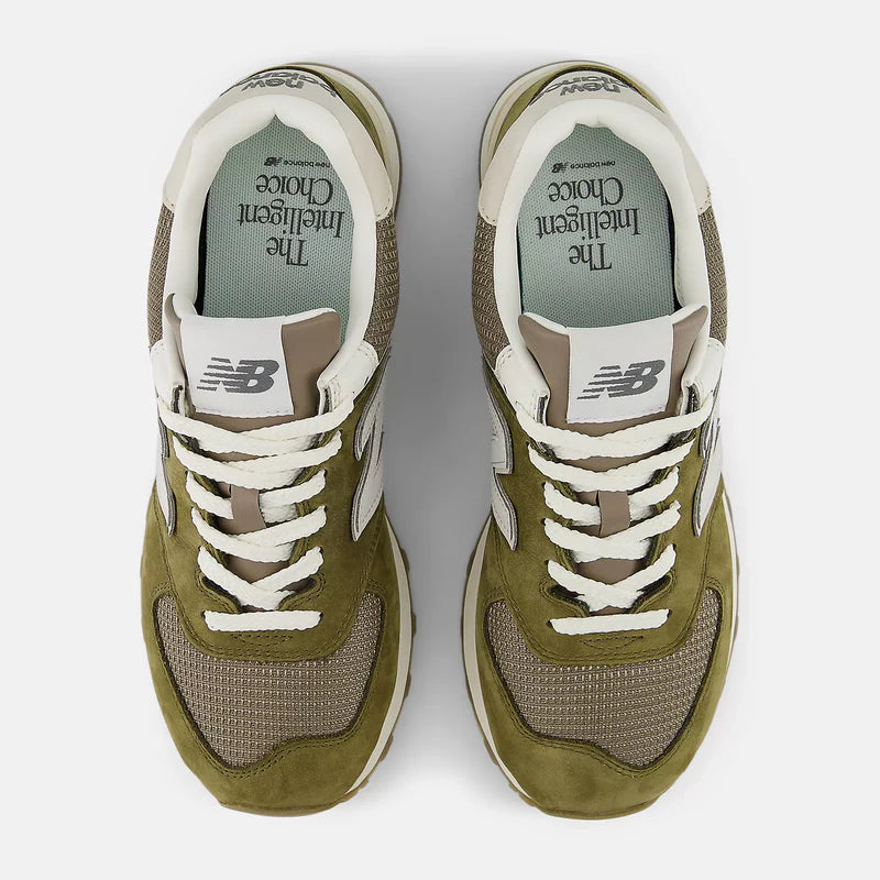 New Balance Unisex 574 Sport Lifestyle Shoes in Calcium