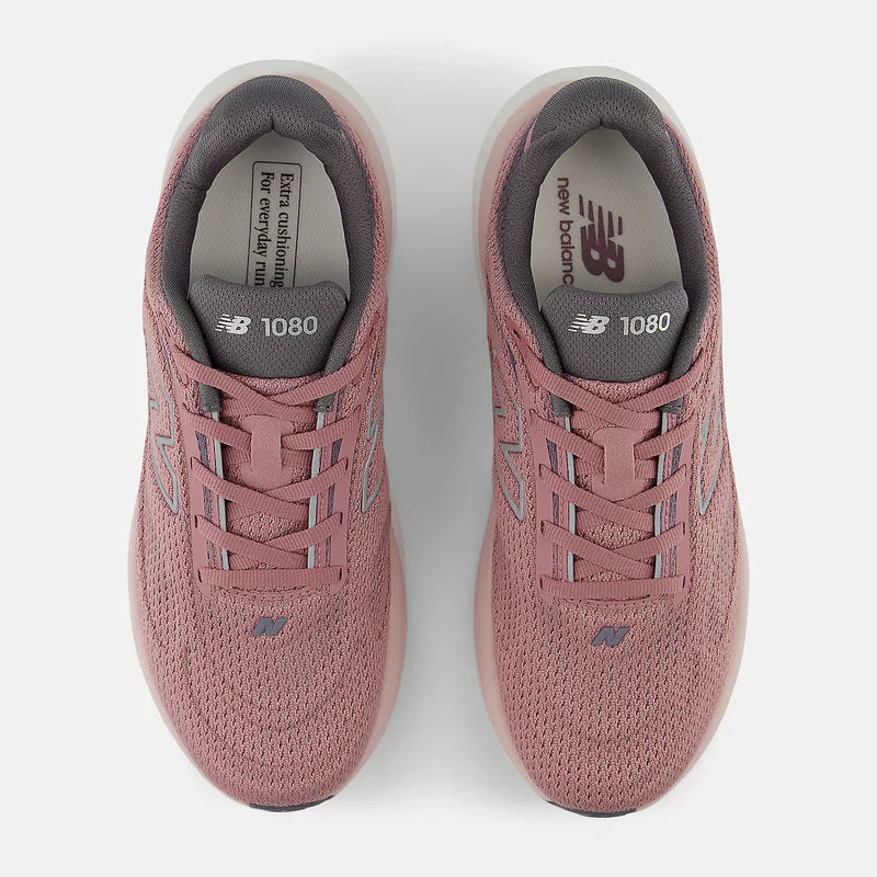 New Balance Women's 1080v15 Running Shoes in Rosewood