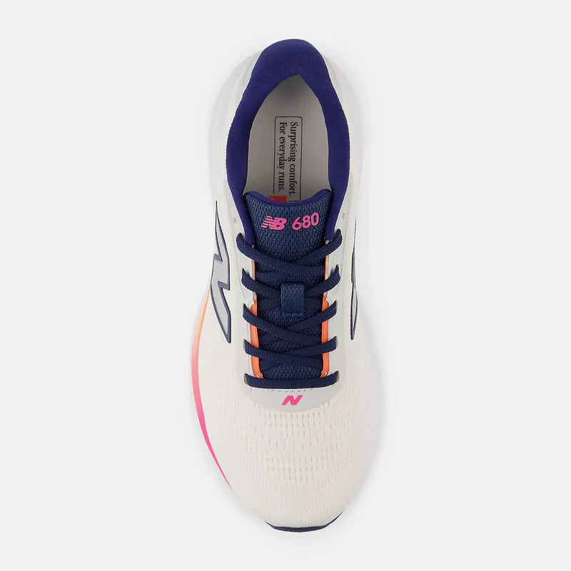 New Balance Women's Fresh Foam 680 v9 in Sea Salt