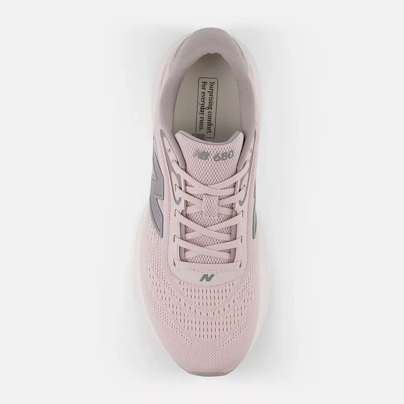 New Balance Women's Fresh Foam 680 v9 in Stone Pink
