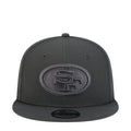 Dark gray baseball cap with tonal oval team logo on front.