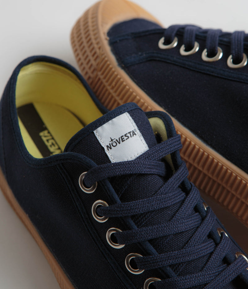 Novesta Star Master Shoes in 27 Navy and 003 Transparent