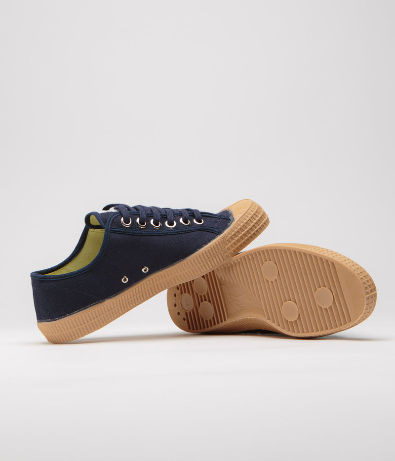 Novesta Star Master Shoes in 27 Navy and 003 Transparent