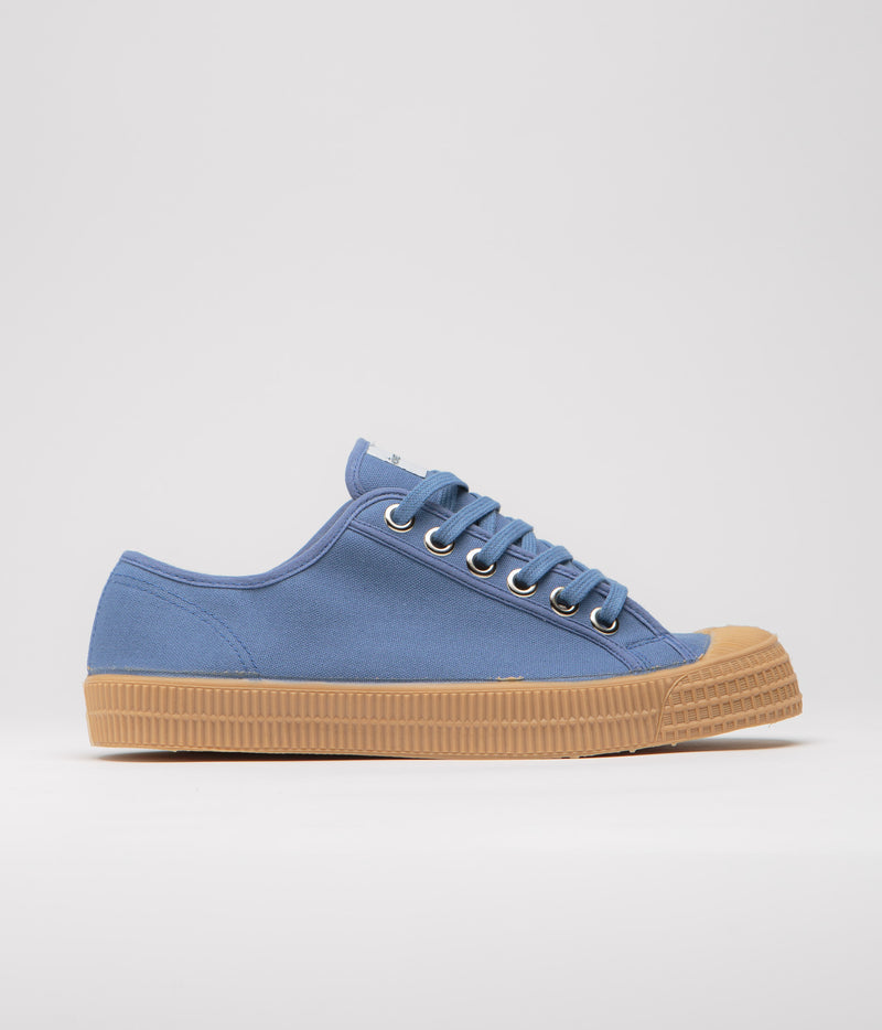 Novesta Star Master Shoes in 77 Denim and 003 Transparent