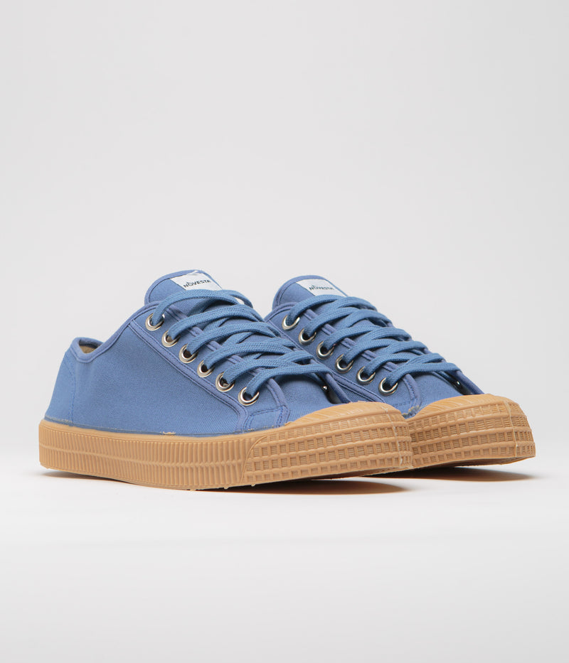 Novesta Star Master Shoes in 77 Denim and 003 Transparent