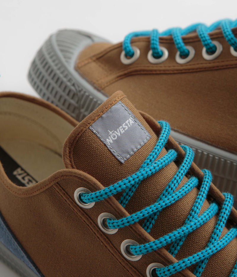 Novesta Star Master Summer Hiker Shoes in 40 Mocha and Sky / 212 Grey