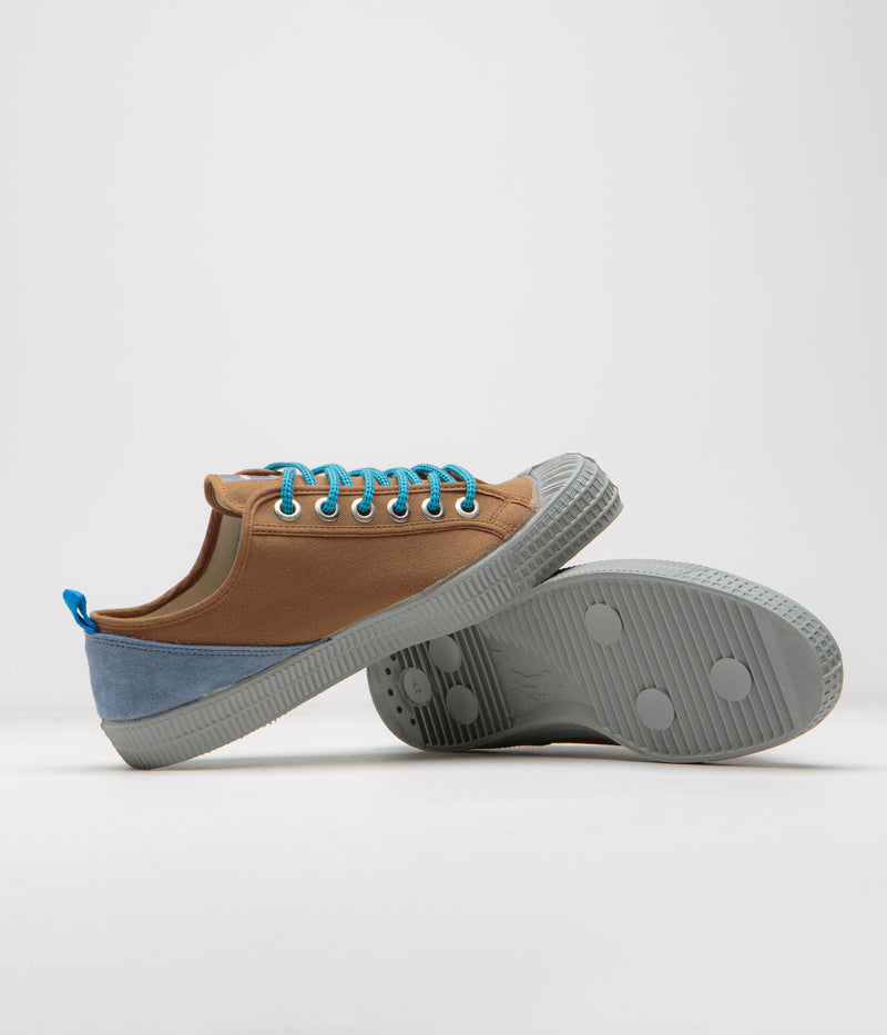 Novesta Star Master Summer Hiker Shoes in 40 Mocha and Sky / 212 Grey