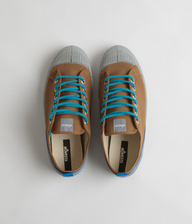 Novesta Star Master Summer Hiker Shoes in 40 Mocha and Sky / 212 Grey