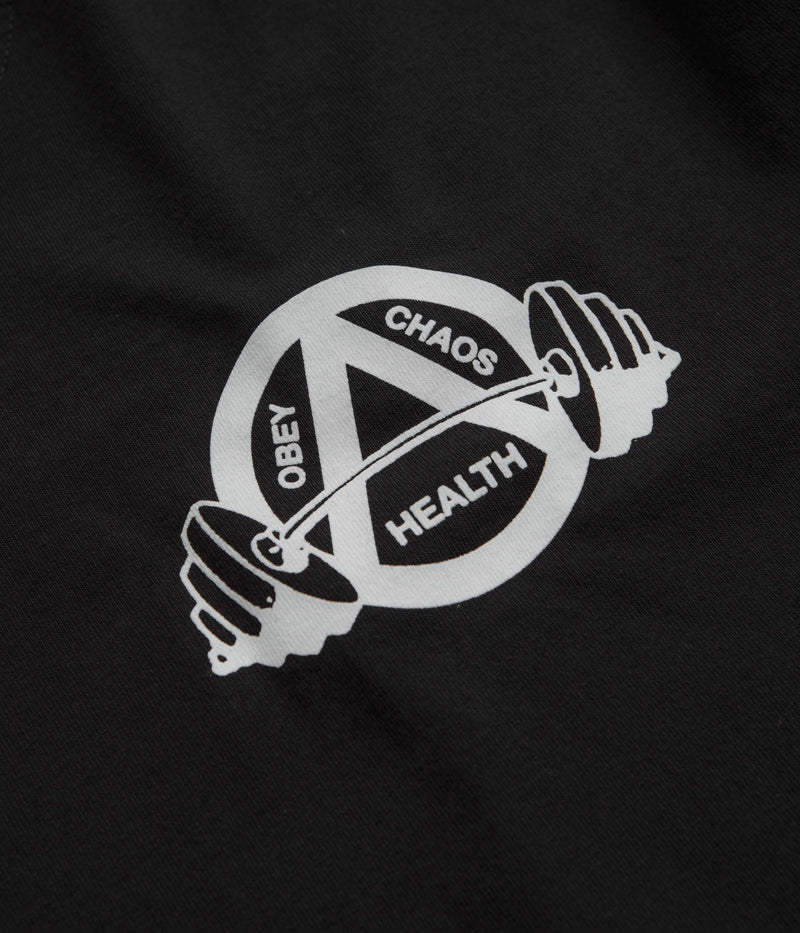 Obey Nothing T-Shirt in Vintage Black